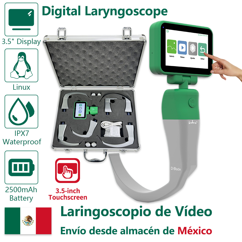 Home Cooking Videos - Touchscreen videolaryngoscoop voor intubatie, compatibele 11