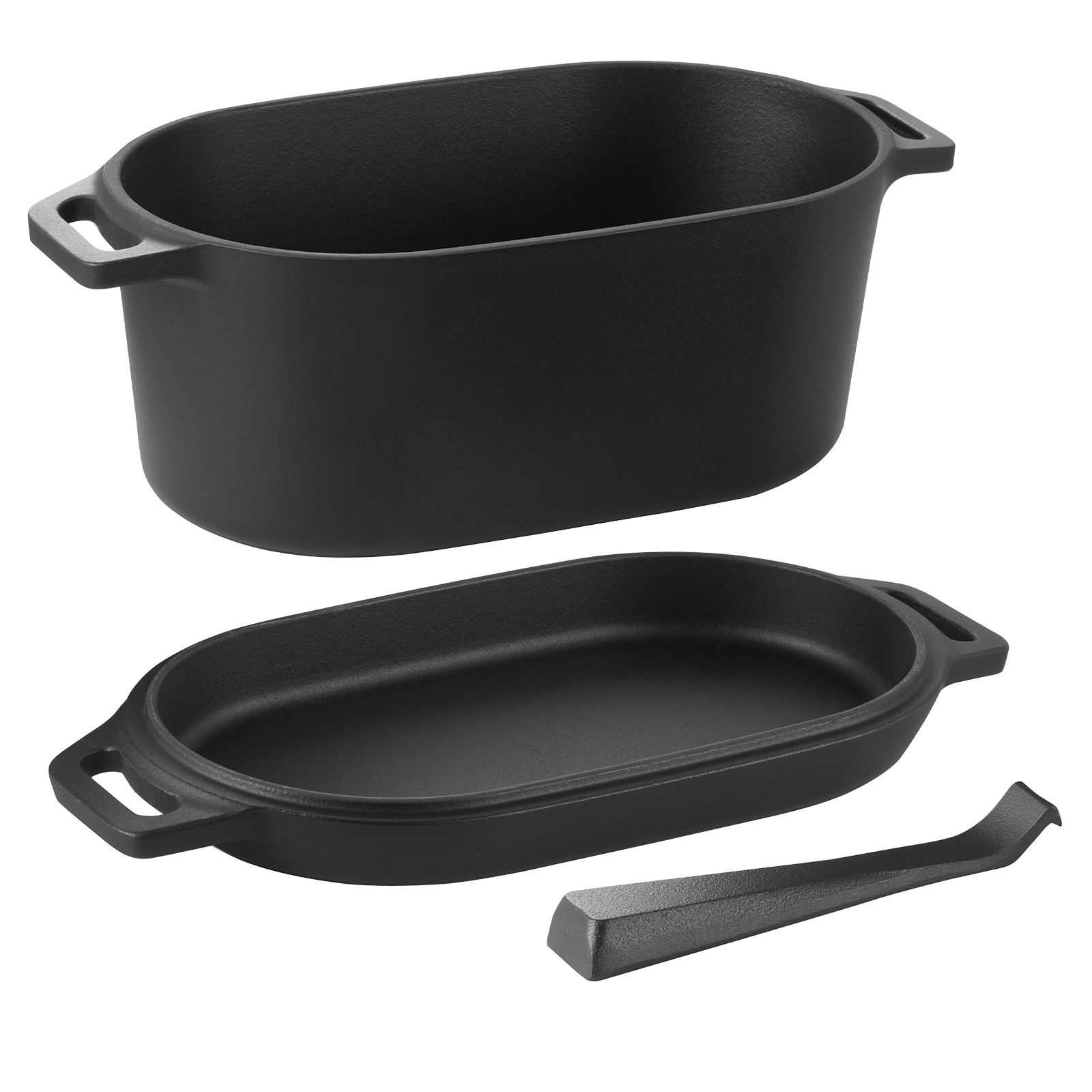 Dutch Oven Enamel - Geëmailleerde gietijzeren Dutch Oven, 3,5 liter