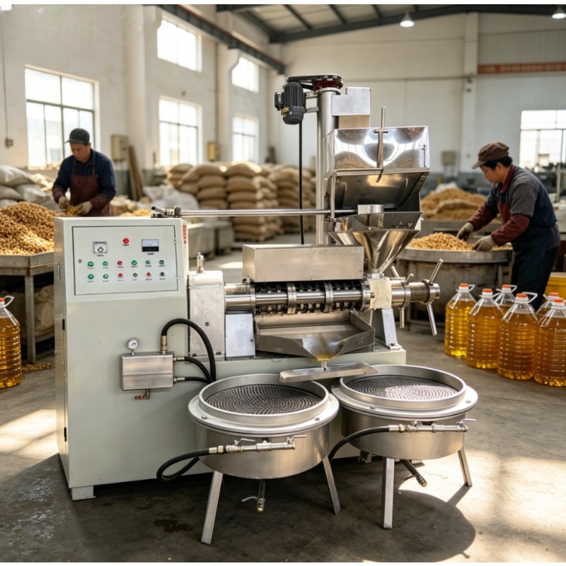 Home Cooking Oil Making Machine - Hydraulische oliepers op maat, extractiemachine voor