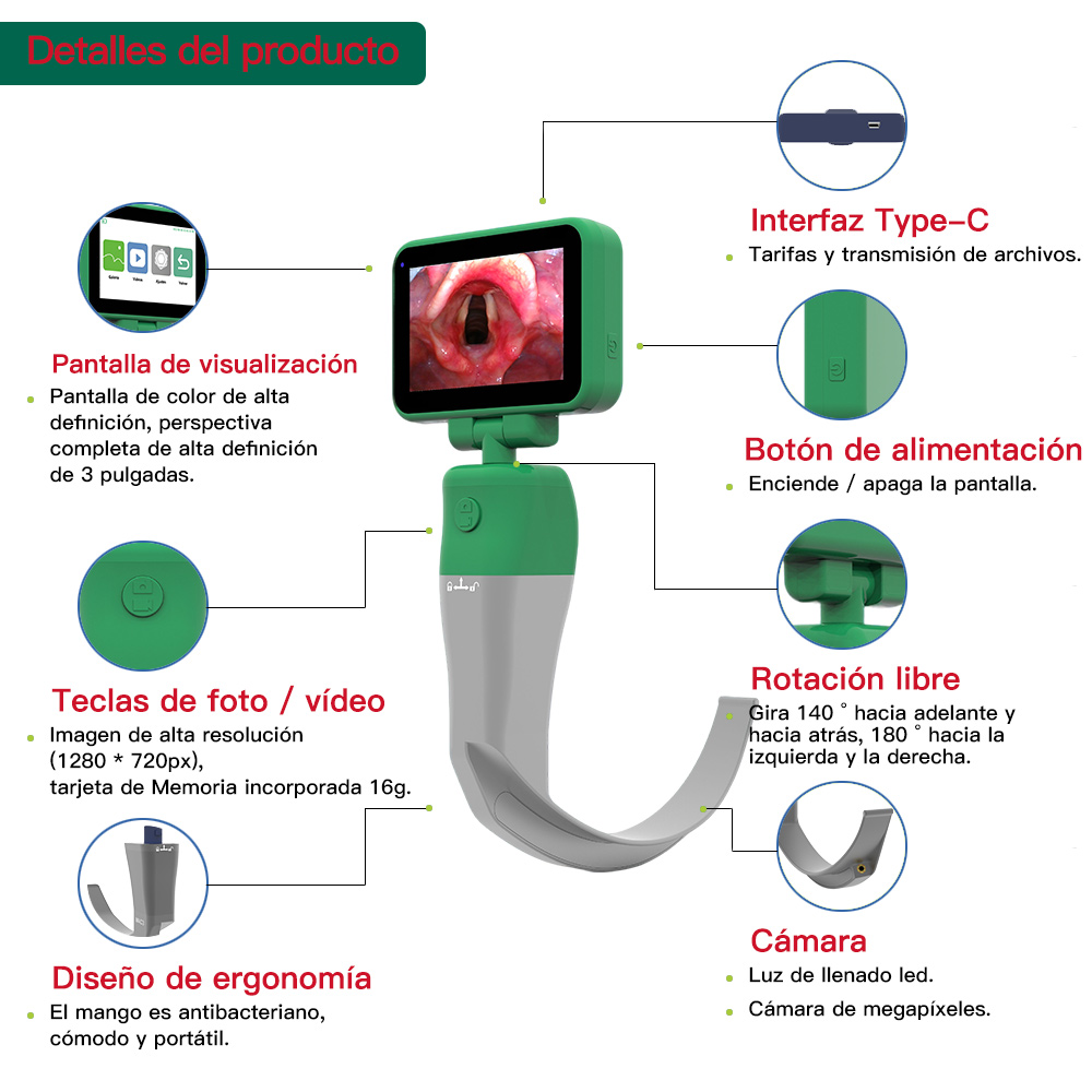 Touchscreen videolaryngoscoop  - Home Cooking Videos recensie en prijs