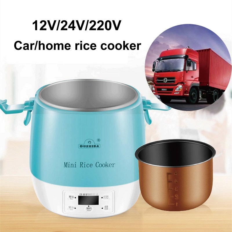 12 V/24 V/220 V Auto Rijstkoke - Home Cooking Heater recensie en prijs