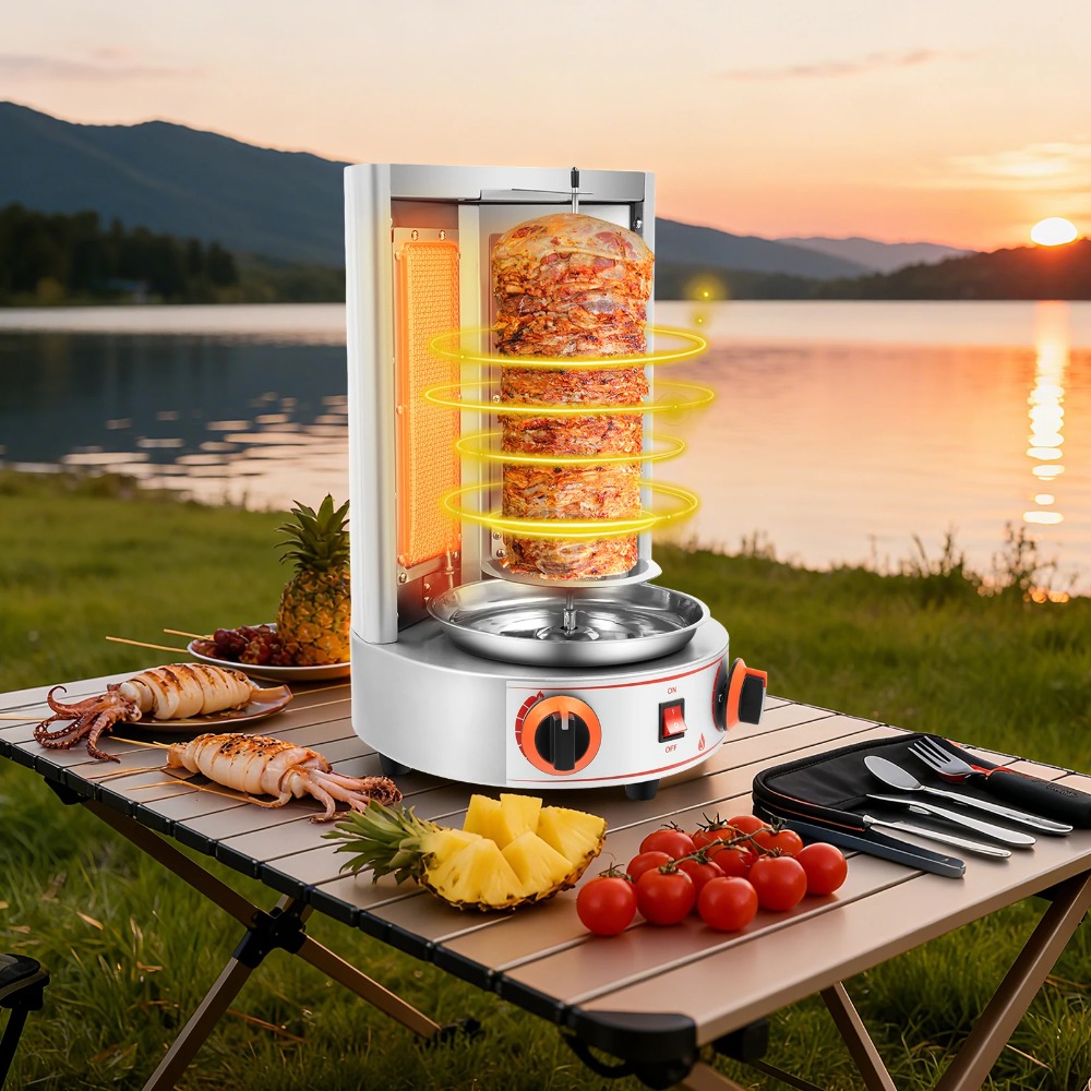 Shawarma-machine op gas, 25 in - Home Cooking Heater recensie en prijs