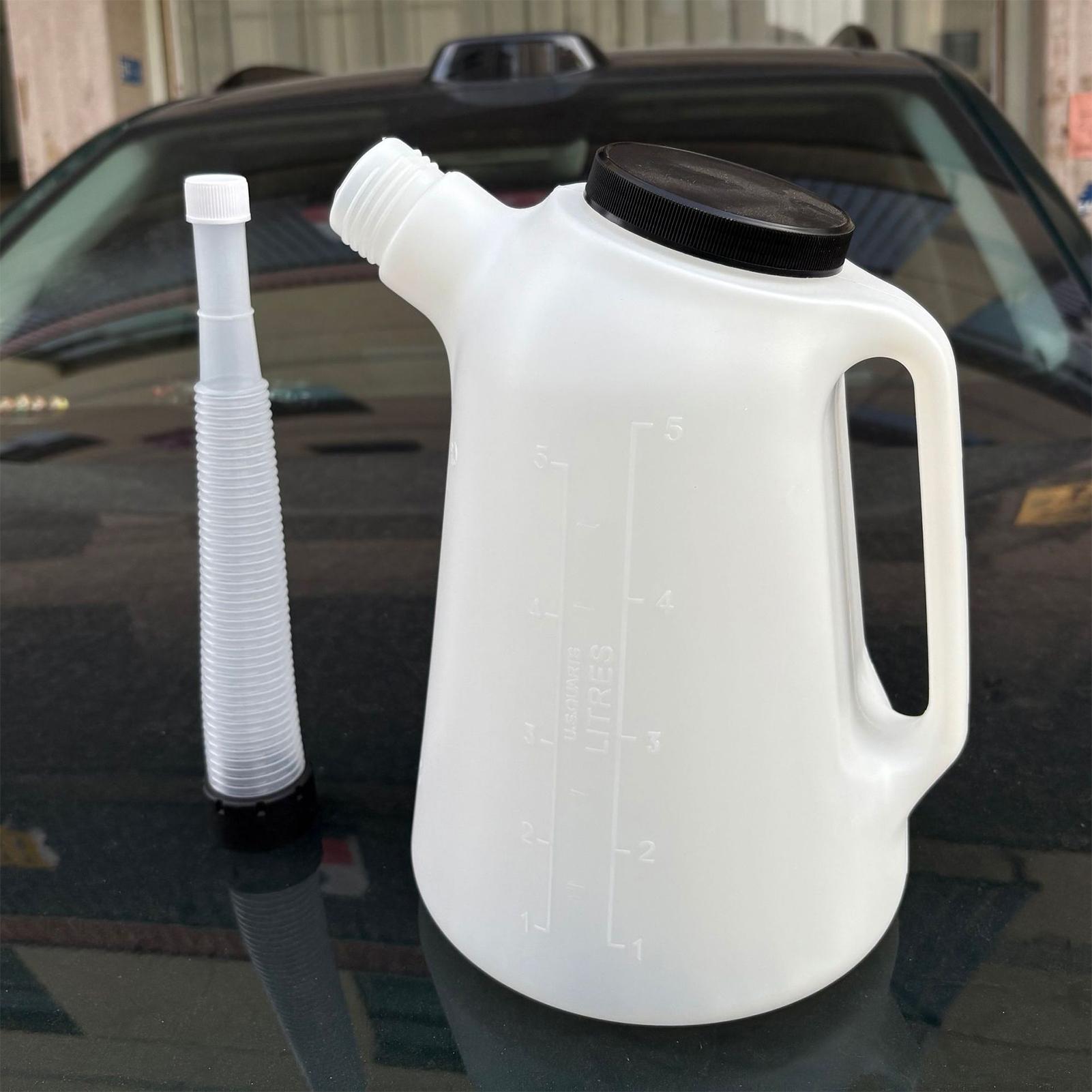 Oliekan met tuit en deksel 5L  - Home Cooking Oil Making Machine recensie en prijs