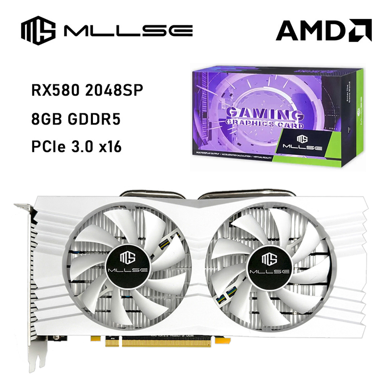 MLLSE AMD Radeon RX 580 8GB Gr - Home Cooking Videos recensie en prijs