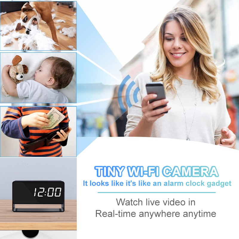 1080P mini-klokcamera op afsta - Home Cooking Videos recensie en prijs
