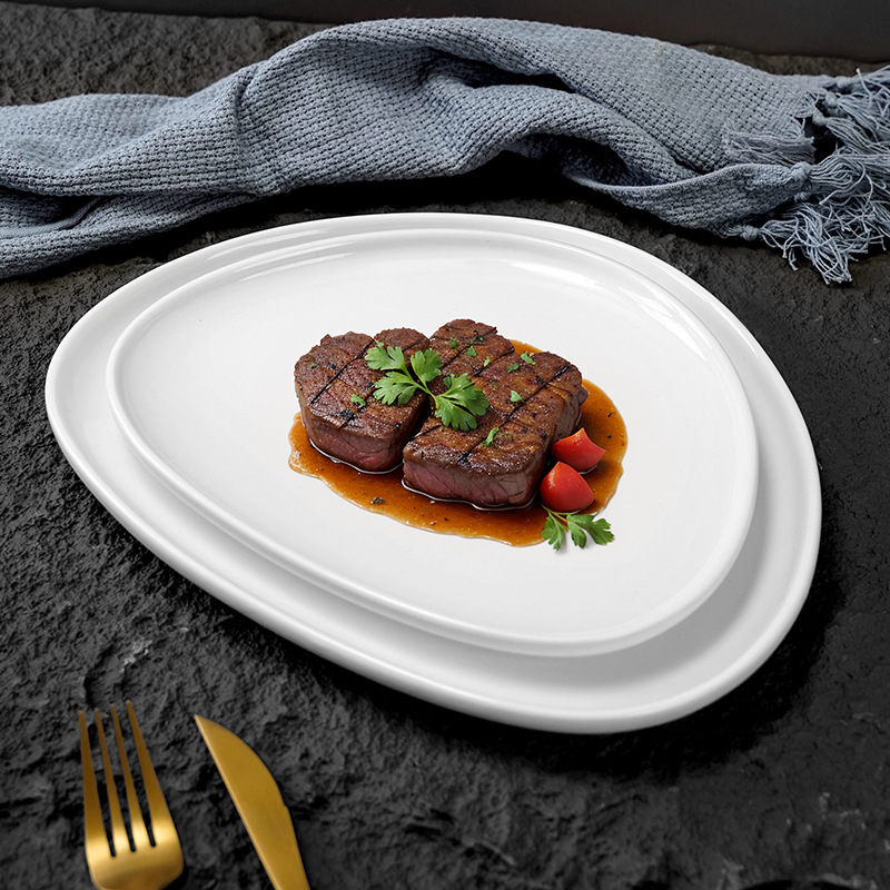 Europese witte porseleinen din - Home Cooking Dinner recensie en prijs
