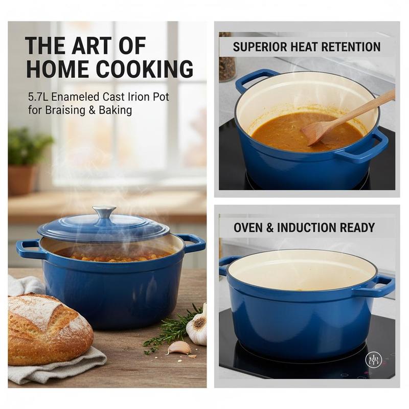Geëmailleerde gietijzeren Dutc - Dutch Oven Enamel recensie en prijs