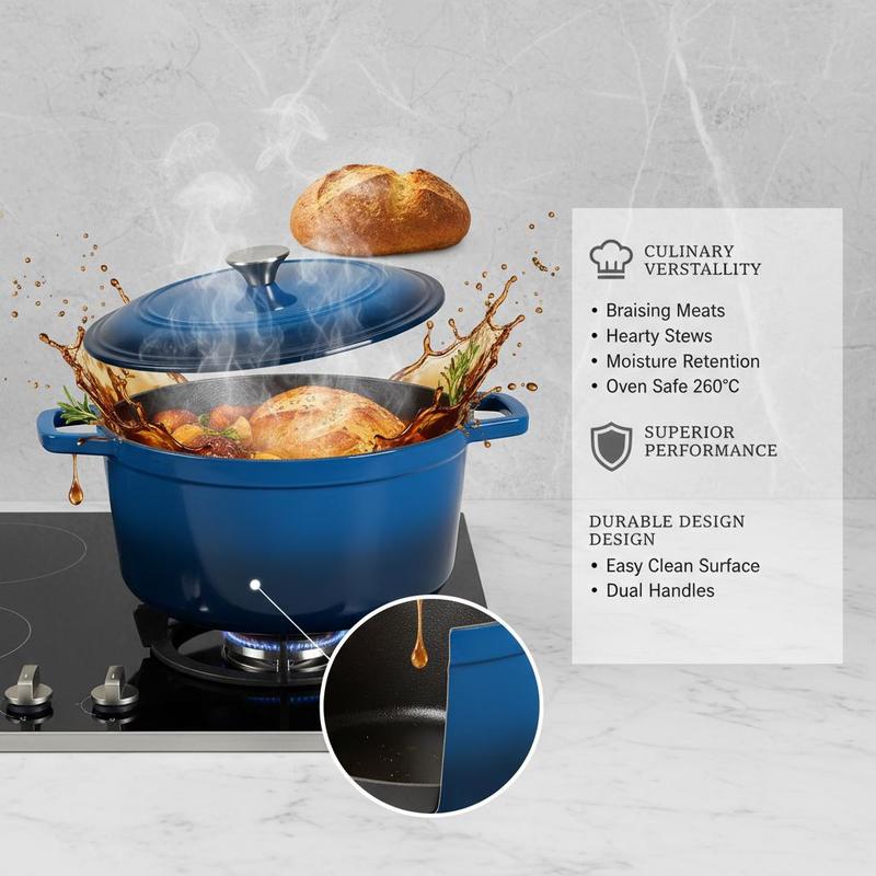Geëmailleerde gietijzeren Dutc - Dutch Oven Enamel recensie en prijs
