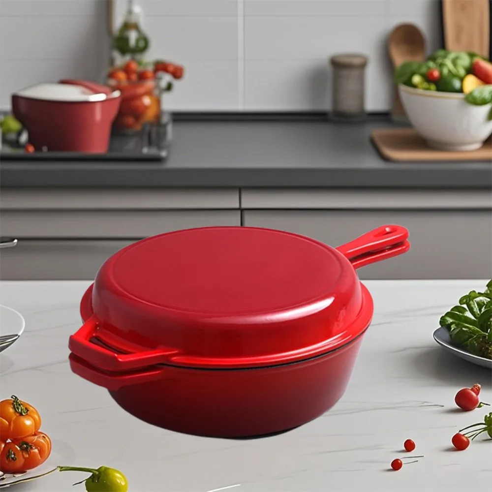 2-in-1 gietijzeren emaille ove - Dutch Oven Enamel recensie en prijs